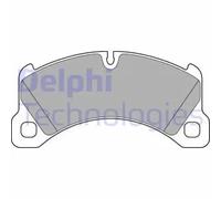 Delphi Brake Pads Front W/ Anti-Squeak Plate Fits Porsche Cayenne Macan Panamera