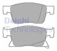 Brake pads Low-Metallic LP3237 DELPHI for OPEL ASTRA K INSIGNIA A Sports Tourer