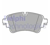 Delphi LP3240 Rear Brake Pad Axle Set Inc Bolts Fits Audi A4 B9 Avant VW Touareg