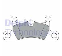 Brake pads Low-Metallic LP3298 DELPHI for PORSCHE 911 911 Convertible 911 Targa