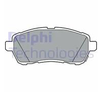 Brake pads Low-Metallic LP3364 DELPHI for SUZUKI SWIFT III BALENO SWIFT V
