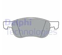 Brake pads Low-Metallic LP3365 DELPHI for FORD FIESTA VII FIESTA VII Van