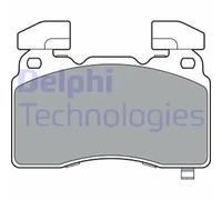 DELPHI LP3366 Brake pad set