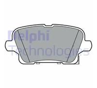 DELPHI LP3373 Brake pad set