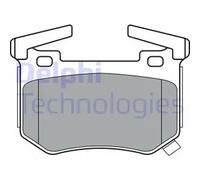 Brake pads Low-Metallic LP3397 DELPHI for KIA STINGER STINGER Hatchback Van