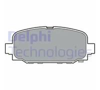 DELPHI LP3398 Brake pad set