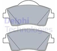 Brake pads Low-Metallic LP3528 DELPHI for VOLVO XC40