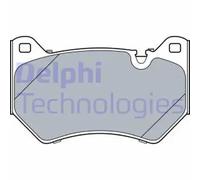 Brake pads Low-Metallic LP3529 DELPHI for AUDI Q5 Q5 Sportback