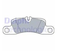 Delphi LP3546 Brake Pad Set Rear With Anti-Squeak Plate Fits Porsche Cayenne