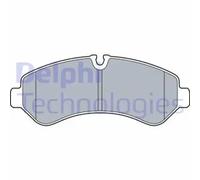 Brake pads Low-Metallic LP3548 DELPHI for MERCEDES-BENZ SPRINTER 5-t Van