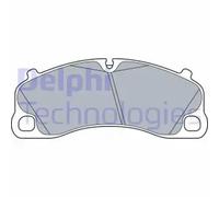 Brake pads Low-Metallic LP3570 DELPHI for PORSCHE 911 911 Convertible 911 Targa