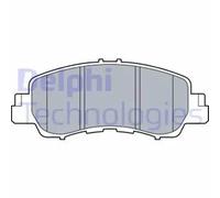 Delphi Brake Pads Front Without Anti-Squeak Plate Fits Mitsubishi Eclipse Cross