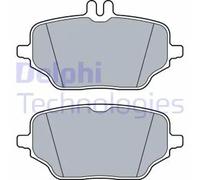 Rear Disc Brake Brake Pad Set Delphi LP3572 Fits Mercedes-Benz GLE Accessories