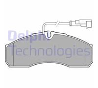Brake pads Low-Metallic LP3574 DELPHI for NISSAN RENAULT TRUCKS