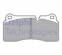 Brake pads Low-Metallic LP3595 DELPHI for BMW 2 Coupe 4 Coupe