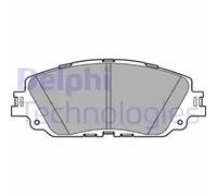 Brake pads Low-Metallic LP3596 DELPHI for TOYOTA LEXUS