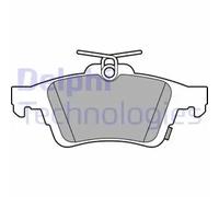 DELPHI LP3600 Brake pad set