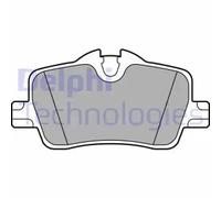 Delphi Brake Pads Rear With Anti-Squeak Plate For BMW 2 Series 3 Series 4 Series