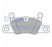 Delphi LP3614 Brake Pads Set Rear With Anti-Squeak Plate For Porsche 911 Cayenne