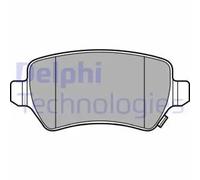 Brake pads Low-Metallic LP3615 DELPHI for KIA CEE'D CEE'D Sportswagon PRO CEE'D