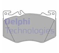 Delphi Brake Pads Front With Anti-Squeak Plate For Mercedes-Benz A-Class CLA GLA