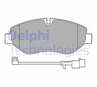 Front Disc Brake Brake Pad Set Delphi LP3621 Fits Iveco Daily Braking System