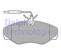 DELPHI LP3624 Brake pad set