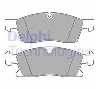 Brake pads Low-Metallic LP3628 DELPHI for MERCEDES-BENZ M-CLASS GLE