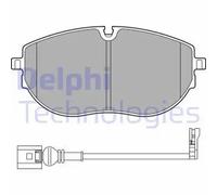 Brake pads Low-Metallic LP3652 DELPHI for VW CARAVELLE Mk VI