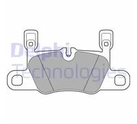Brake pads Low-Metallic LP3656 DELPHI for PORSCHE 911 911 Convertible 911 Targa