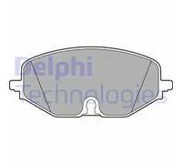 Brake pads Low-Metallic LP3663 DELPHI for VW SKODA AUDI SEAT CUPRA