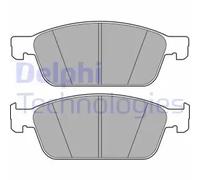 Brake pads Low-Metallic LP3666 DELPHI for FORD TRANSIT CONNECT MPV