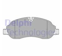 Brake pads Low-Metallic LP3682 DELPHI for FORD TRANSIT CUSTOM V362 Bus