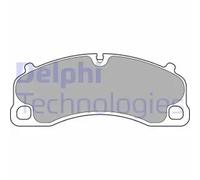 Brake pads Low-Metallic LP3729 DELPHI for PORSCHE 911 CAYMAN 718 CAYMAN