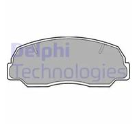DELPHI LP400 Brake pad set