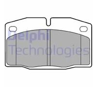 DELPHI LP415 Brake pad set
