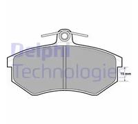 Brake pads Low-Metallic LP429 DELPHI for AUDI VW SEAT GEELY