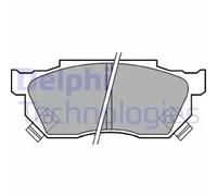 Front Disc Brake Brake Pad Set Delphi LP445 Fits Honda Civic CRX Jazz