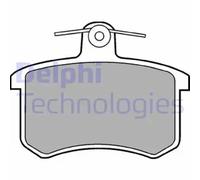 Disc Brake Brake Pad Set Delphi LP451 Fits Alfa Romeo Audi Fiat Lancia Seat VW