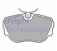 DELPHI LP596 Brake pad set