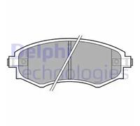 BRAKE PAD SET DISC BRAKE LP606 FOR HYUNDAI G6DT/G6AT 3.0L 6cyl SONATA III