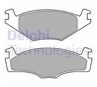 DELPHI LP756 Brake pad set