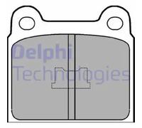 DELPHI LP76 Brake pad set