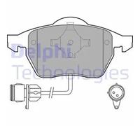 Brake pads Low-Metallic LP784 DELPHI for AUDI VW FORD SEAT