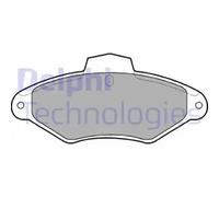 Brake pads Low-Metallic LP787 DELPHI for CITROËN XANTIA XANTIA Estate