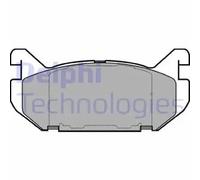 BRAKE PAD SET DISC BRAKE LP802 FOR FORD USA PROBE/II/Mk MAZDA MX-6 XEDOS 626