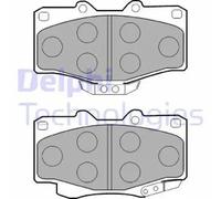 Genuine Delphi Front Brake Pads - LP854