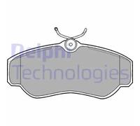 Brake pads Low-Metallic LP913 DELPHI for LAND ROVER RANGE ROVER Mk II