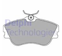 Brake pads Low-Metallic LP918 DELPHI for VW TRANSPORTER / CARAVELLE Mk IV Bus
