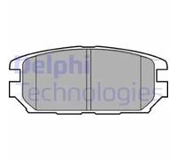 BRAKE PAD SET DISC BRAKE LP921 FOR MITSUBISHI SPACE/WAGON GRANDIS LIBERO/V 2.0L